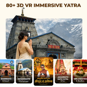 Durlabh Darshan with VR Headset & App Subscription | For All Age Groups